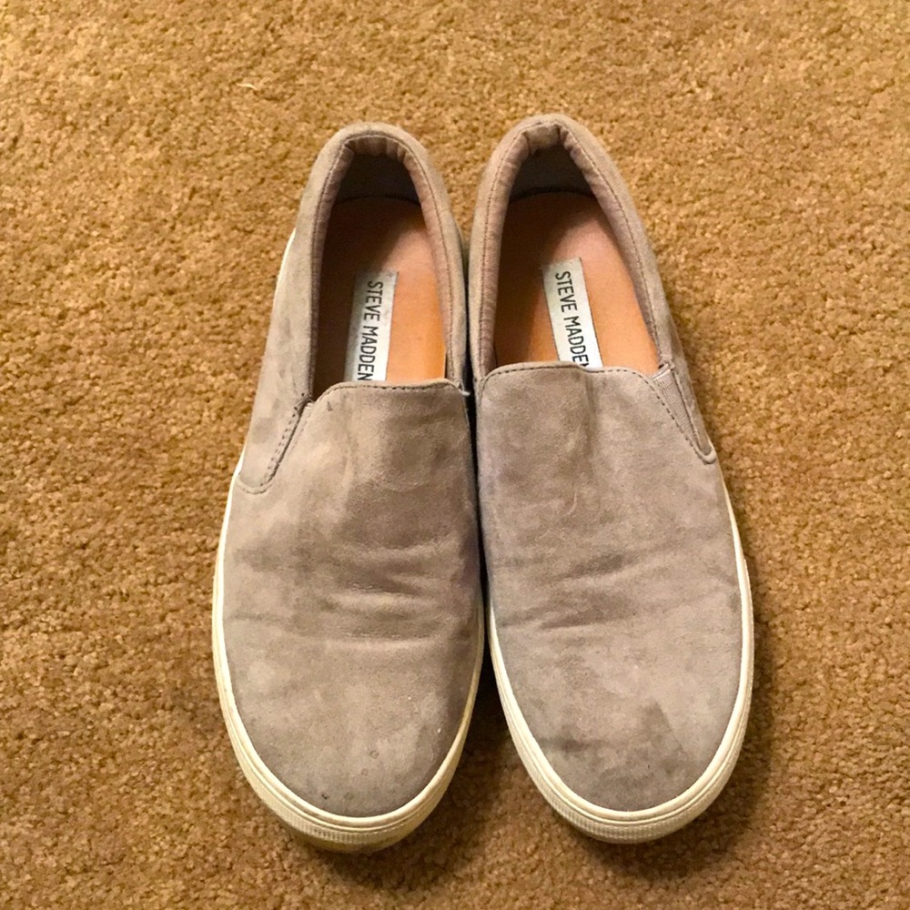 Gray Steve Madden shoes
